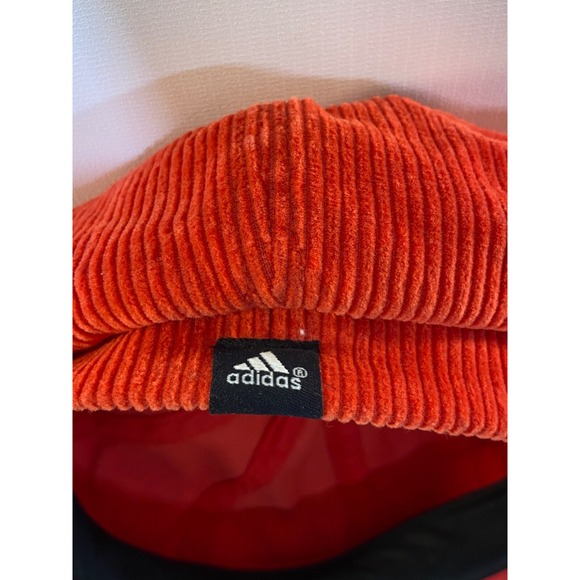 Adidas‎ Woman's Vivid Red PageBoy French Corduroy Hat  NWT  Y2K Vintage - Picture 7 of 10